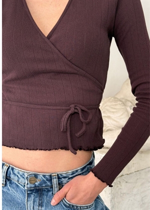 Cara bluse Bordeaux Boii Studios 